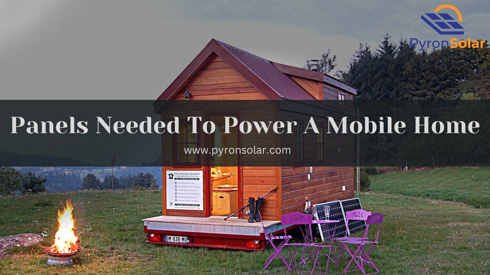 how many solar panels to power a mobile home