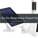 ring solar panel not charging