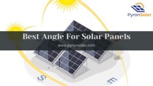 best angle for solar panels
