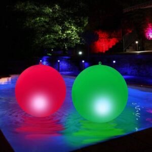 hapikay solar floating pool lights - best solar pool lights