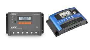 pwm and mppt solar charge controller
