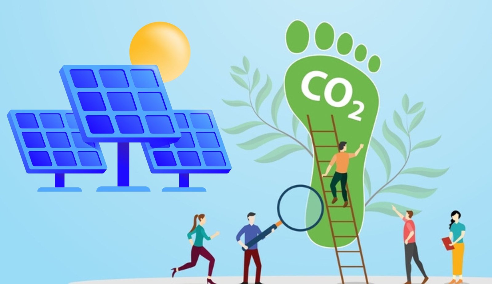 carbon footprints of solar panel