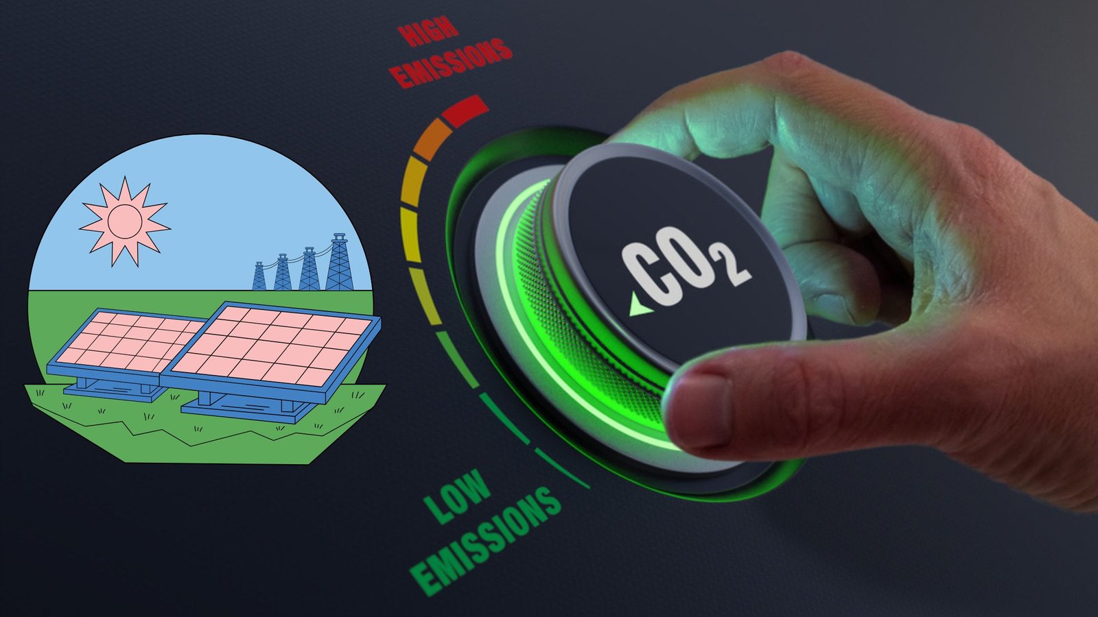 low carbon footprints of solar panel