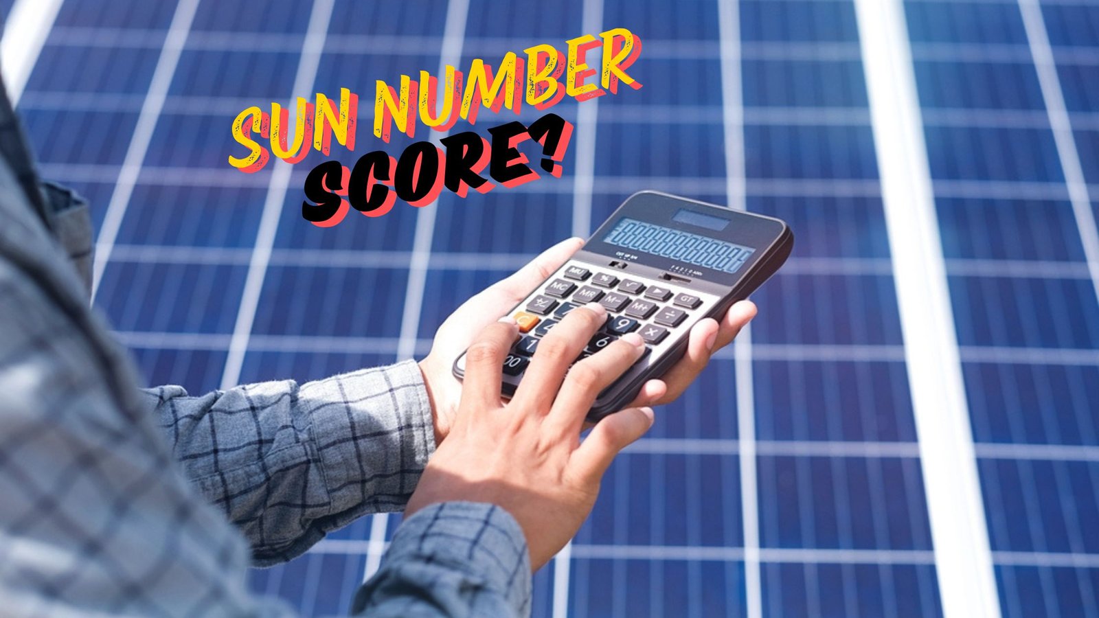calculating sun number score