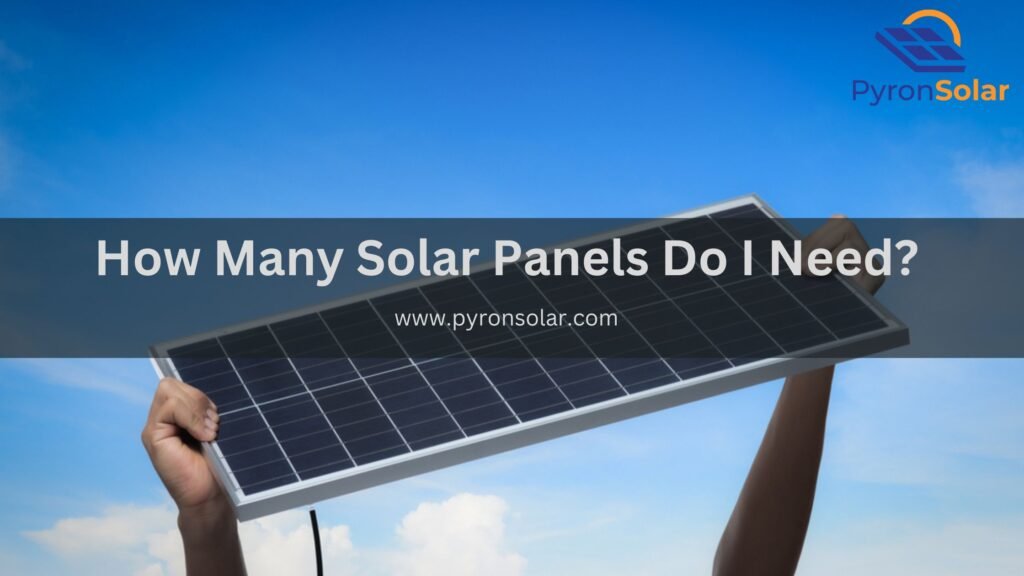 how many solar panels need
