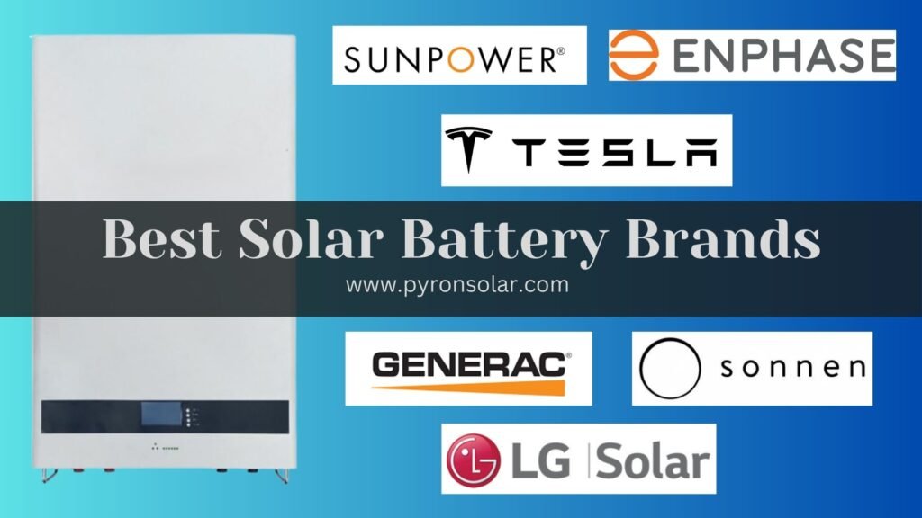 top solar battery brands