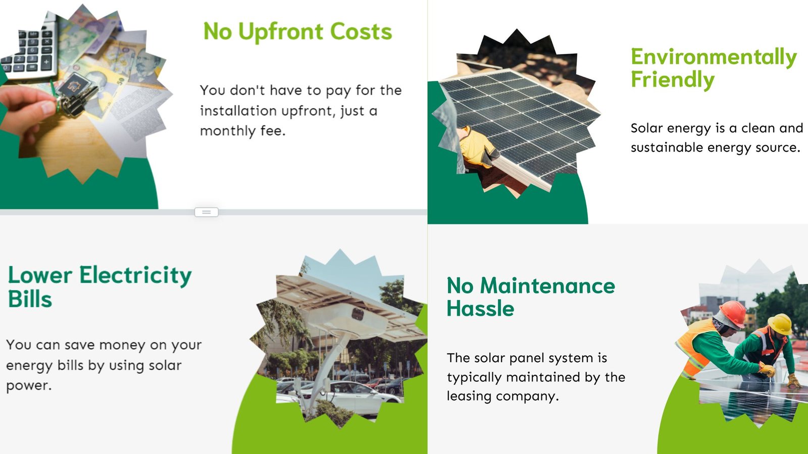 pros of solar leasing