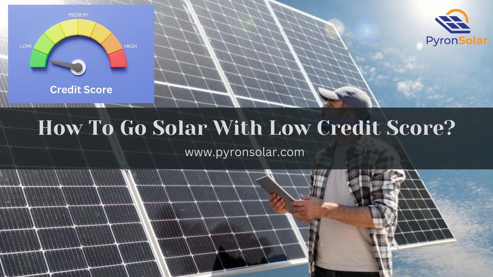 going solar with low credit score