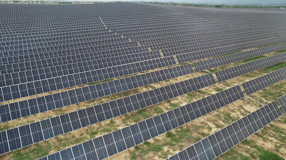 utility scale solar farm