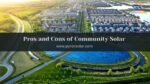 community solar pros and cons